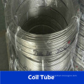 Tube de bobine en acier inoxydable Tp316L